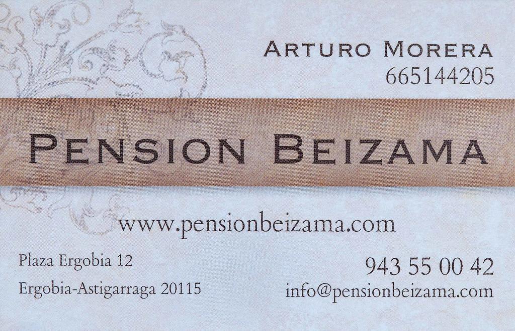 Pension Beizama Astigarraga Bagian luar foto